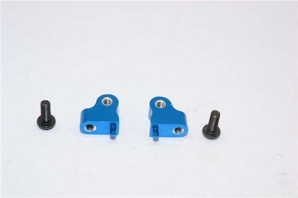 Tamiya CC01 Aluminum Mount Use For Front Damper - 2Pcs Set Blue