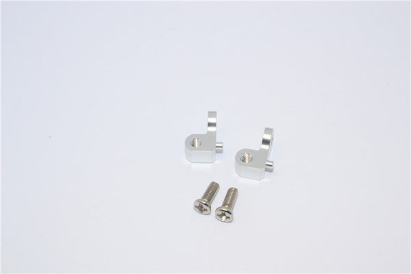 Tamiya CC01 Aluminum Mount Use For Rear Damper - 2Pcs Set Silver