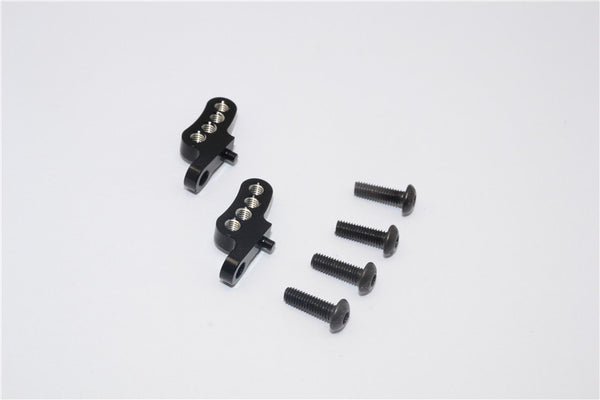 Tamiya CC01 Aluminum Adjustable Mount Use For Rear Damper - 2Pcs Set Black