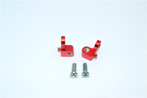Tamiya CC01 Aluminum Mount Use For Rear Damper - 2Pcs Set Red