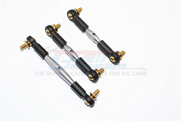 Tamiya CC01 Aluminum Tie Rod For Servo & Steering - 3Pcs Set Gray Silver