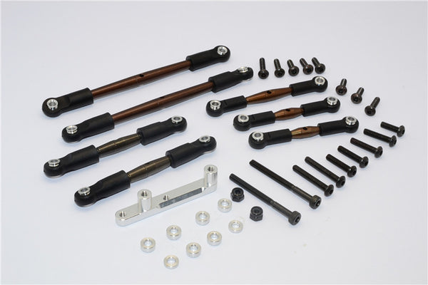 Tamiya CC01 and M1025 Spring Steel Completed Tie Rod -7Pcs Set