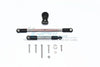 Tamiya Mercedes-Benz G500 CC-02 (#58675) Aluminum Servo Horn With Stainless Steel Adjustable Steering Link - 11Pc Set Black