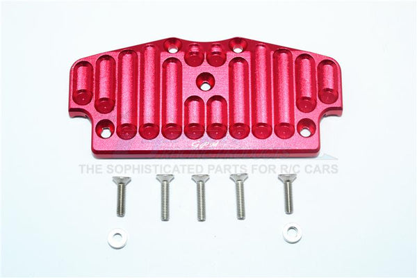 Tamiya CC01 Aluminum Front Bumper Mount - 1Pc Set Red