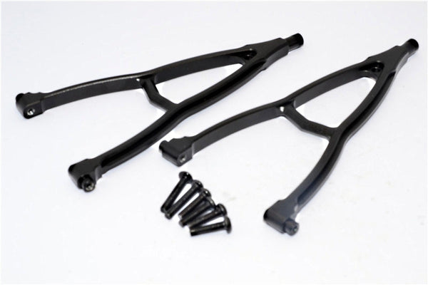 HPI Crawler King Aluminum Front+Rear Y Plate (For 295mm Wheelbase) - 2Pcs Set Black