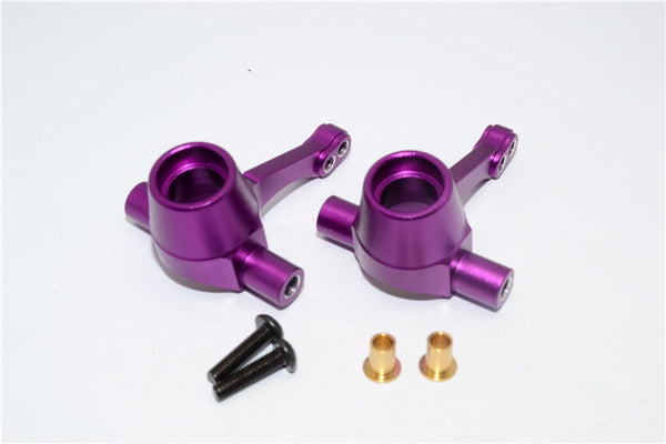 HPI Crawler King Aluminum Front/Rear Knuckle Arm - 1Pr Set Purple