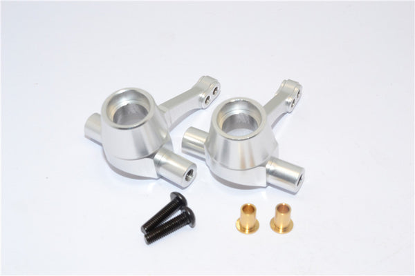 HPI Crawler King Aluminum Front/Rear Knuckle Arm - 1Pr Set Silver