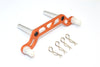 HPI Crawler King Aluminum Front Body Mount With Delrin Posts - 1Pc Set Orange