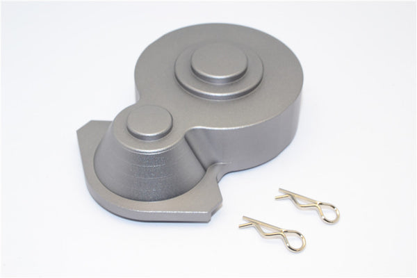 HPI Crawler King Aluminum Center Gear Box - 1 Set Gray Silver