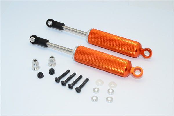 HPI Crawler King Aluminum Front/Rear Internal Shocks (110mm) - 1Pr Set Orange