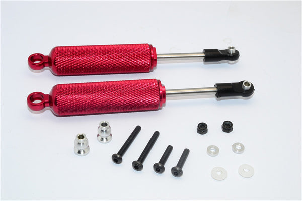 HPI Crawler King Aluminum Front/Rear Internal Shocks (110mm) - 1Pr Set Red