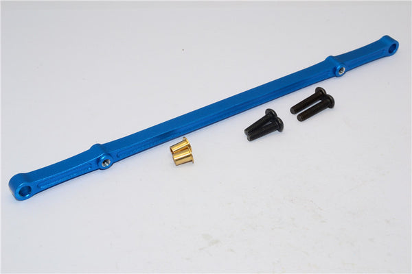 HPI Crawler King Aluminum Front/Rear Steering Tie Rod - 1Pc Set Blue