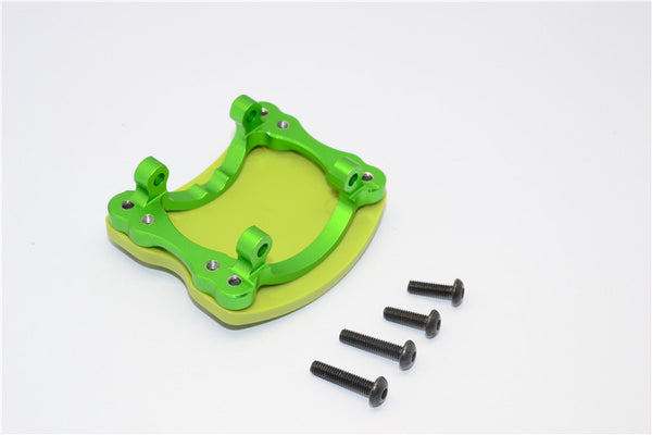 HPI Crawler King Aluminum+Plastic Front/Rear Axle Protector Mount - 1 Set Green