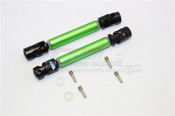 HPI Crawler King Steel Adjustable Main Shaft With Aluminum Body - 1Pr Set Green