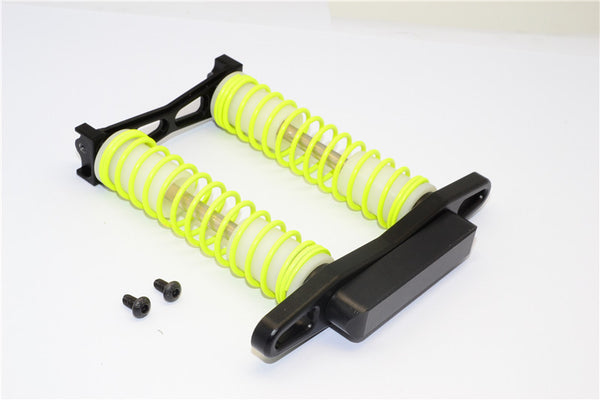 HPI Crawler King Aluminum Rear Bumper Absorber - 1 Set Black