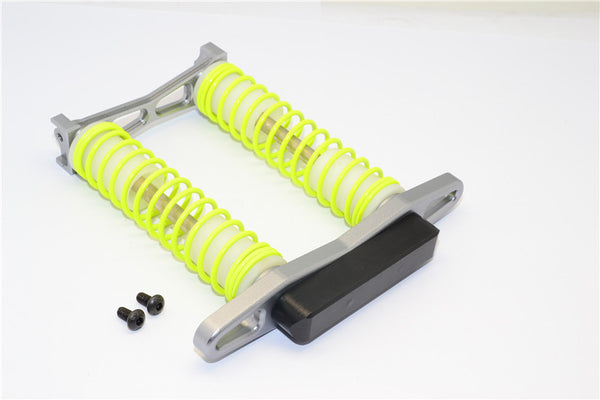 HPI Crawler King Aluminum Rear Bumper Absorber - 1 Set Gray Silver