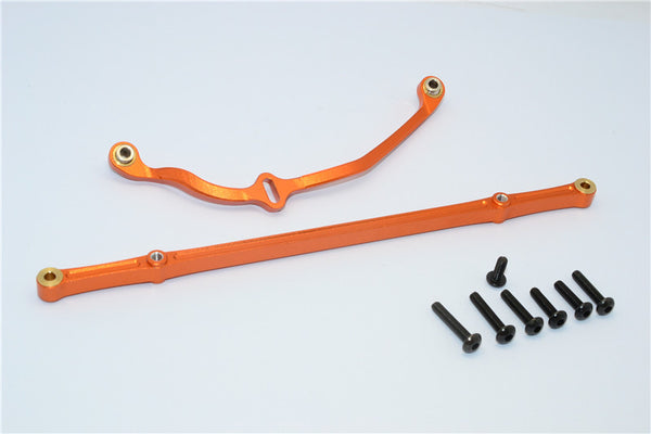 HPI Crawler King Aluminum Steering Rod & Suspension Rod - 2Pcs Set Orange