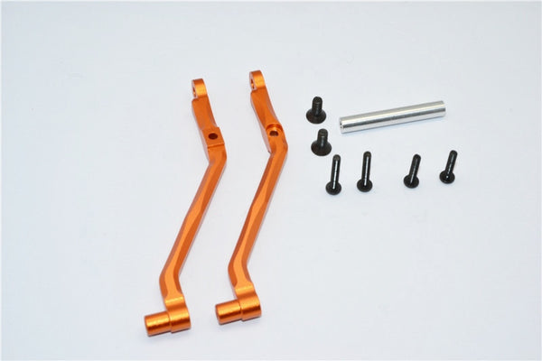 Traxxas Craniac Aluminum Front Link Parts - 2Pcs Set Orange