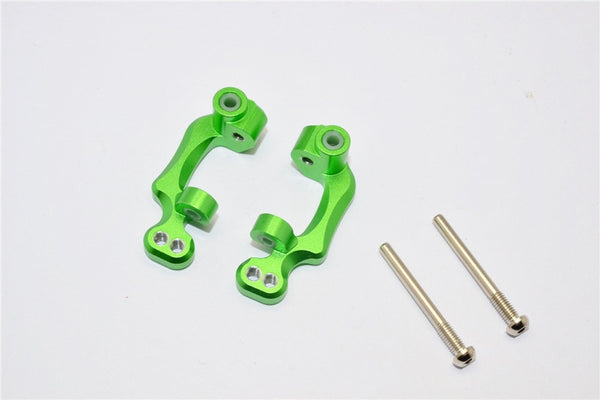 Traxxas Craniac Aluminum Front C-Hub - 1Pr Set Green
