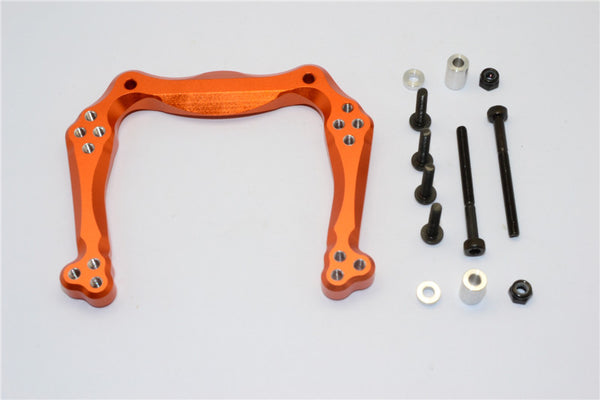 Traxxas Craniac Aluminum Front Shock Tower - 1Pc Set Orange - JTeamhobbies