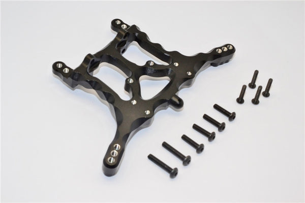 Traxxas Craniac Aluminum Rear Shock Tower - 1Pc Set Black