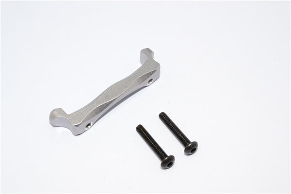 Traxxas Craniac Aluminum Rear Shock Stay Mount - 1Pc Set Gray Silver