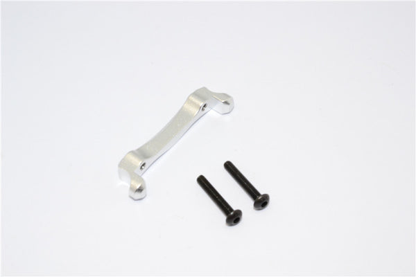 Traxxas Craniac Aluminum Rear Shock Stay Mount - 1Pc Set Silver