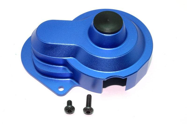 Traxxas Craniac Aluminum Transmission Spur Gear Cover - 1Pc Set Blue