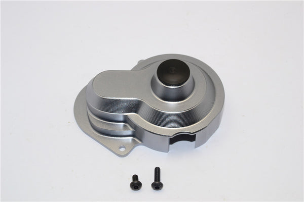 Traxxas Craniac Aluminum Transmission Spur Gear Cover - 1Pc Set Gray Silver