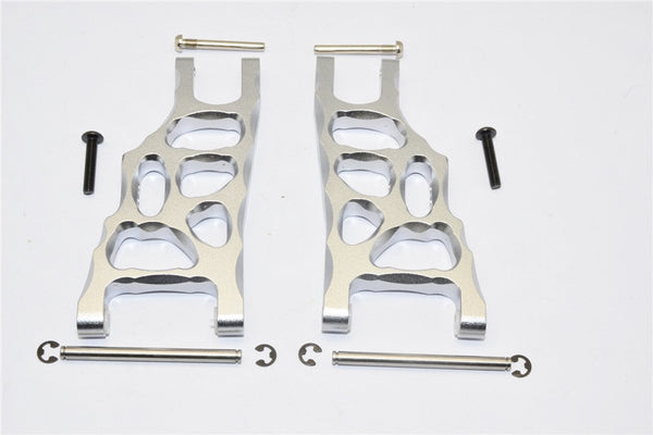 Traxxas Craniac Aluminum Front Suspension Arm - 1Pr Set Gray Silver