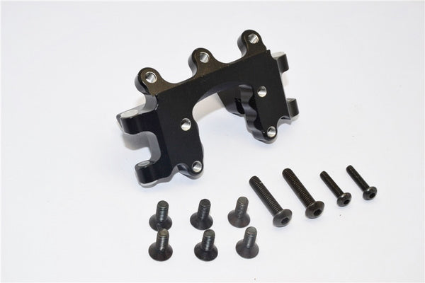 Traxxas Craniac Aluminum Front Bumper Mount - 1Pc Set Black