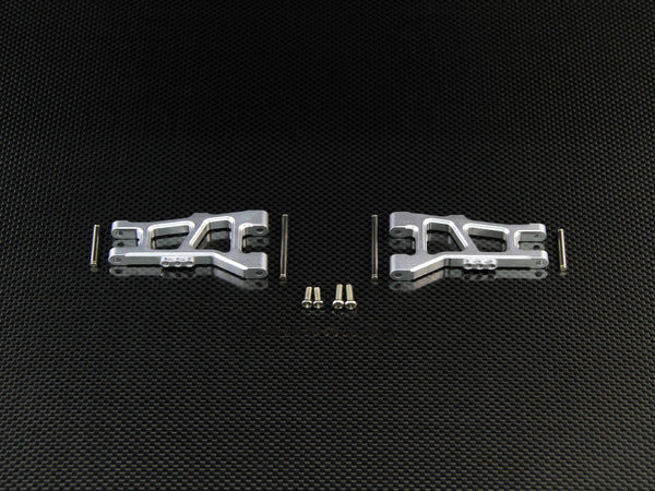 Tamiya DF-01 Aluminum Front Suspension Arm - 1Pr Set Silver