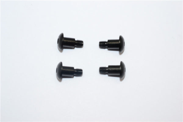 Tamiya DF-02 Aluminum King Pin Screws - 4Pcs Set Black