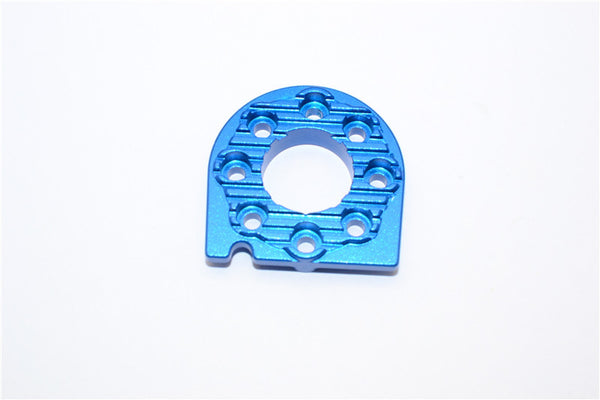 Tamiya DF-02 Aluminum Motor Heat Sink Mount - 1Pc Blue