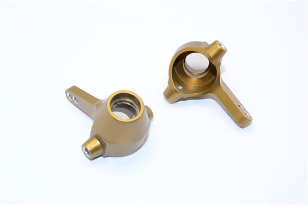 Tamiya DF-02 Aluminum Front Knuckle Arm - 1Pr Golden Black