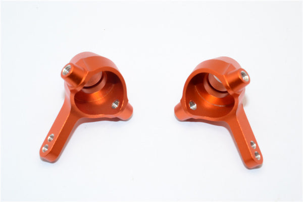 Tamiya DF-02 Aluminum Front Knuckle Arm - 1Pr Orange