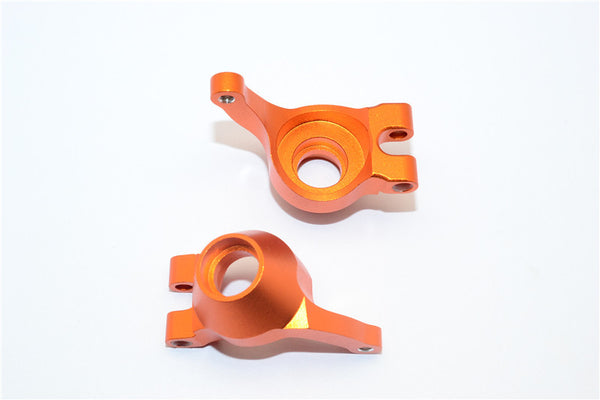 Tamiya DF-02 Aluminum Rear Knuckle Arm - 1Pr Orange