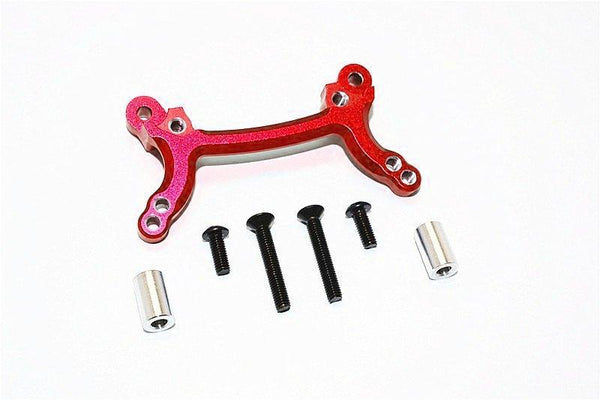 Tamiya DF-02 Aluminum Front Shock Tower - 1Pc Set Red