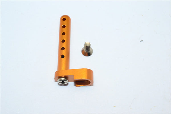 Tamiya DF-02 Aluminum Rear Body Post With Screw - 1Pc Set Gold