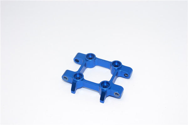Tamiya DT-03 Aluminum Front Suspension Arm Mount - 1Pc Blue