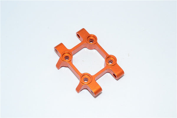 Tamiya DT-03 Aluminum Front Suspension Arm Mount - 1Pc Orange