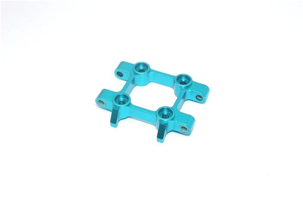 Tamiya DT-03 Aluminium Front Suspension Arm Mount - 1Pc Sky Blue