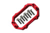 Tamiya DT-03 Aluminum Servo Mount - 1Pc Red