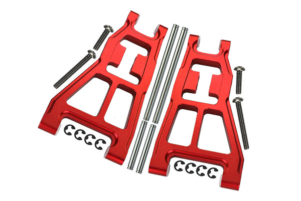 Tamiya DT-03 Aluminum Front Lower Suspension Arm - 1Pr Red