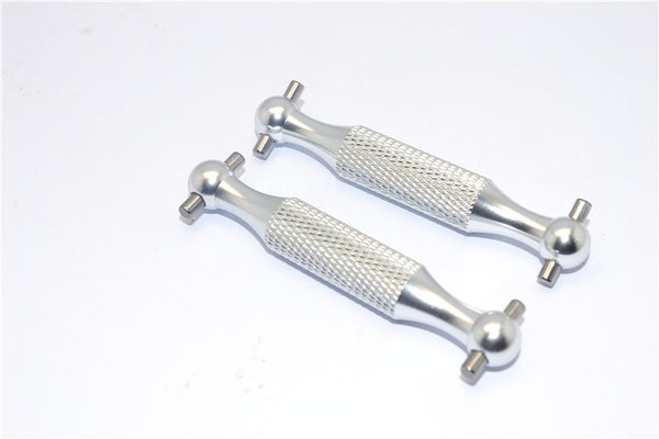 Tamiya DT-03 Aluminum Dog Bone (58mm) - 1Pr Silver