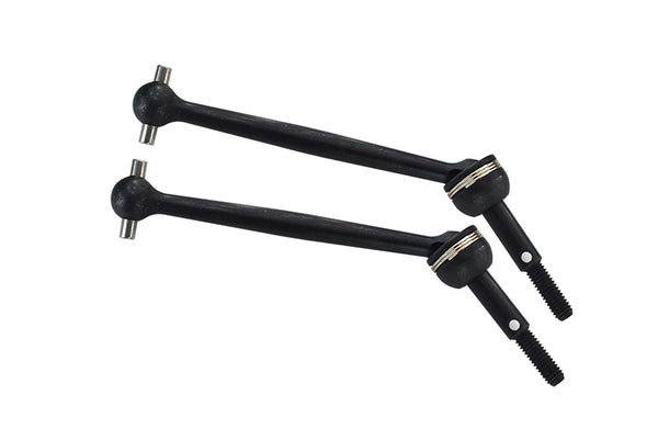 Steel #45 Rear CVD Drive Shaft for 1:10 Tamiya DT03 / TT02B - 1Pr Black