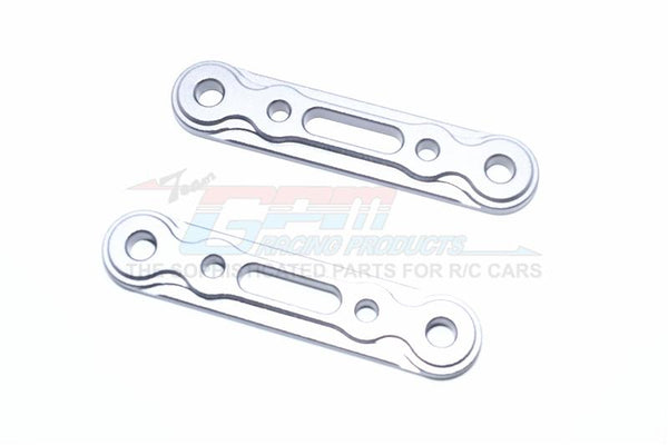 Team Magic E6 III HX Aluminum Front Or Rear Arm Bulk - 2Pc Set Gray Silver