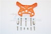 Team Magic E6 III HX (TM505005) Aluminum Front Or Rear Adjustable Damper Mount - 1Pc Orange