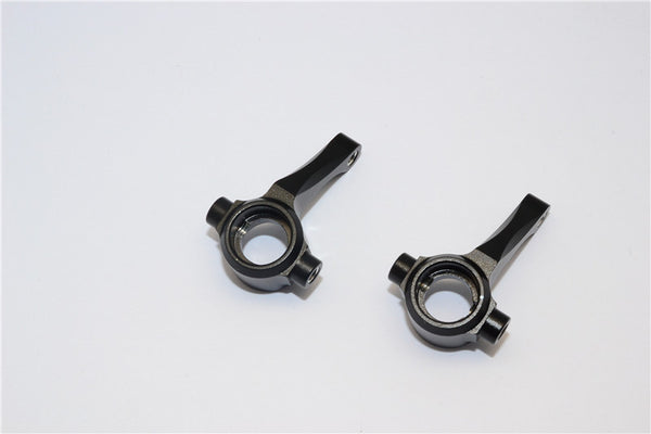 HPI E-Firestorm Flux Aluminum Front Knuckle Arm - 1Pr Black