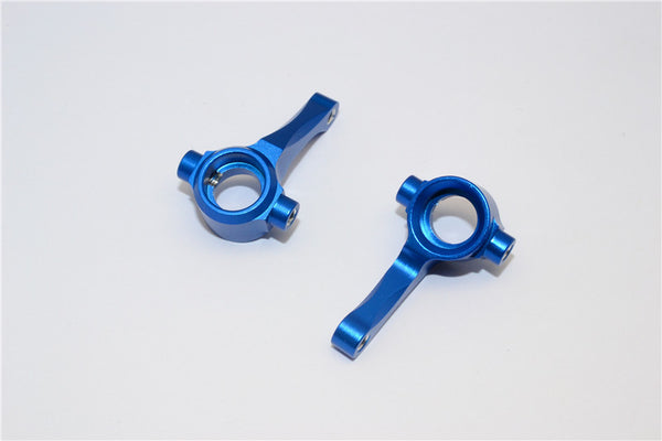 HPI E-Firestorm Flux Aluminum Front Knuckle Arm - 1Pr Blue